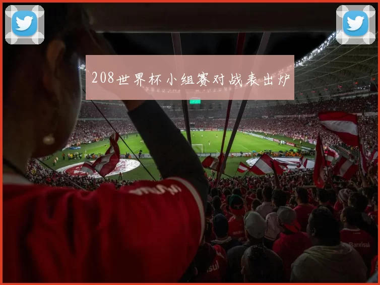 208世界杯小组赛对战表出炉