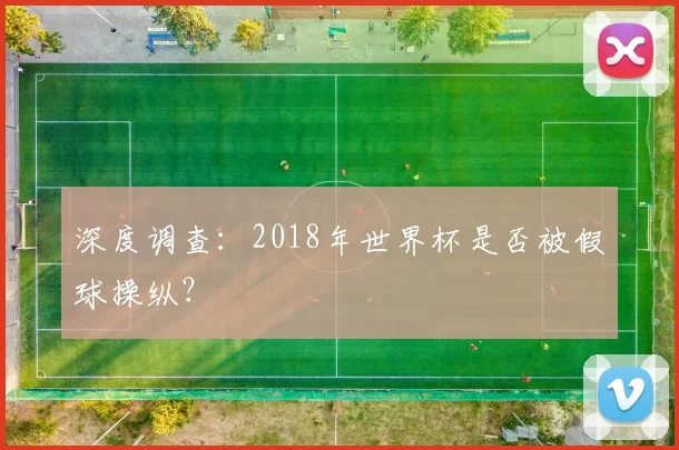 深度调查:2018年世界杯是否被假球操纵?